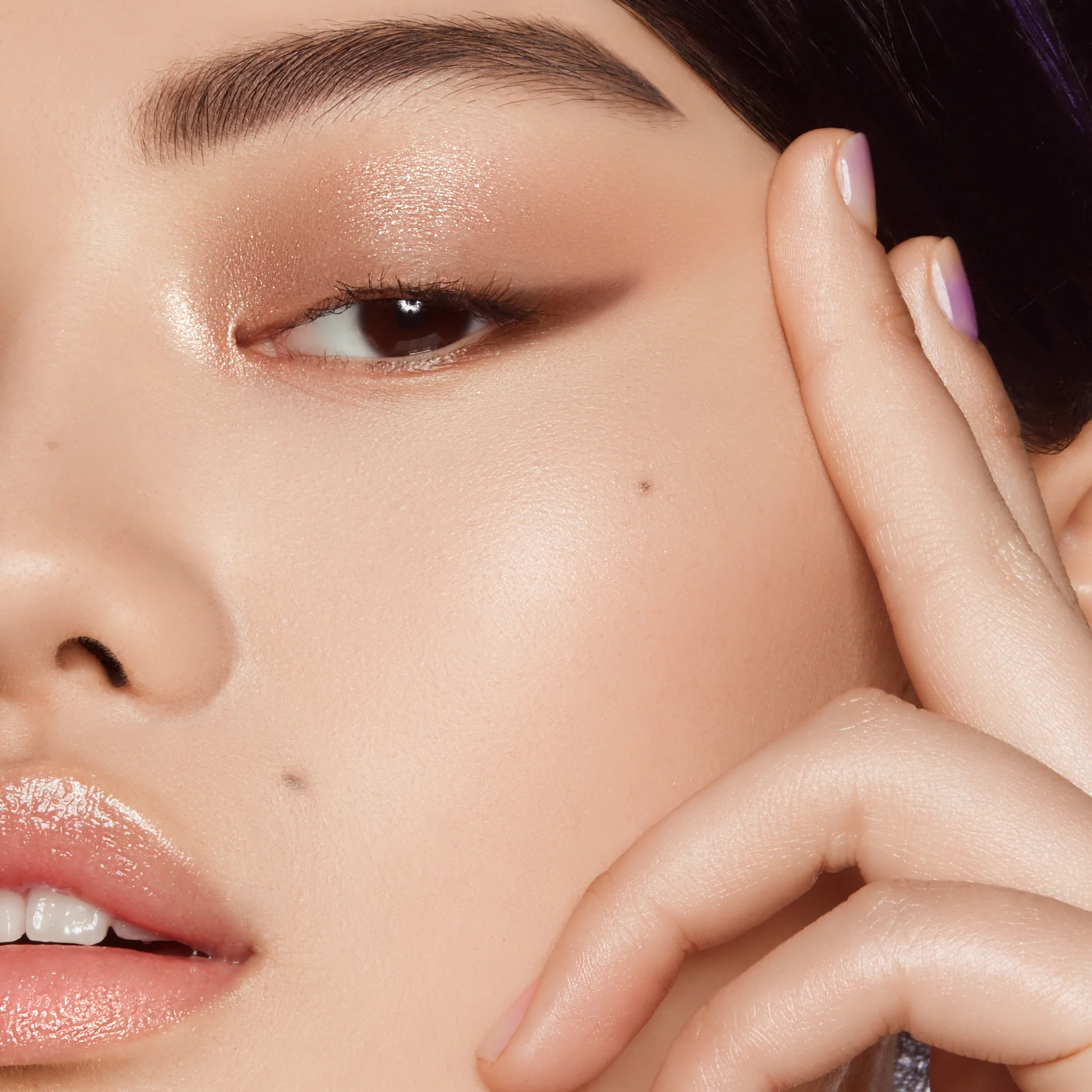 Exclusive Bento Bouncy Shimmer Eyeshadow Trio in Chocolate Dahlia - Image 4