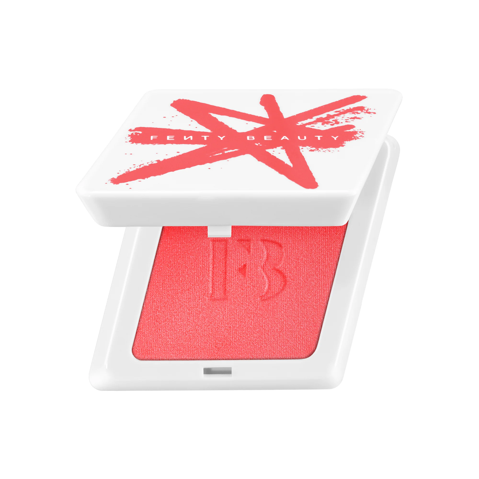 Fenty Cheeks Powder Blush in Lolly Poppy (vibrant coral)
