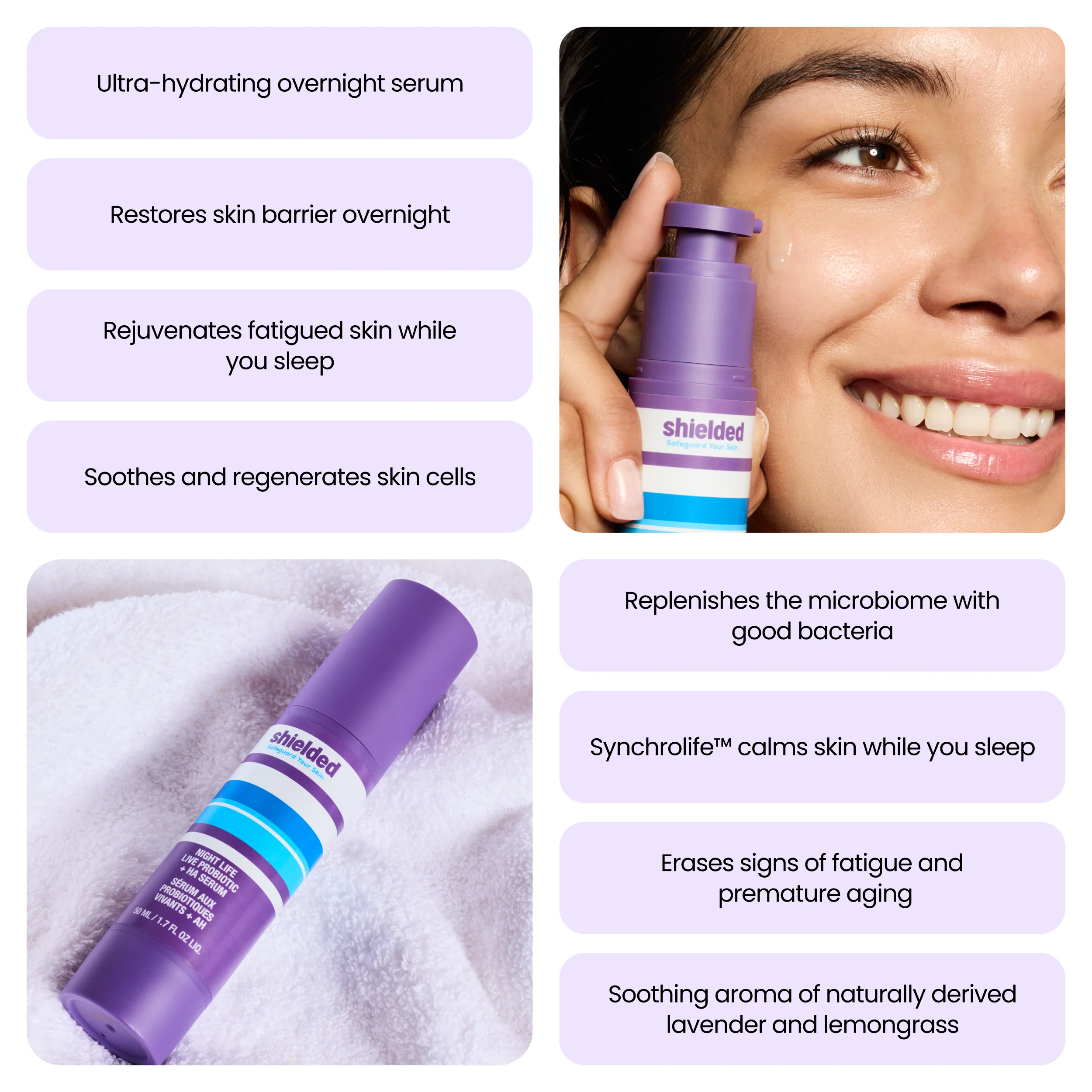 Night Life “Live” Probiotic + HA Serum - Image 3