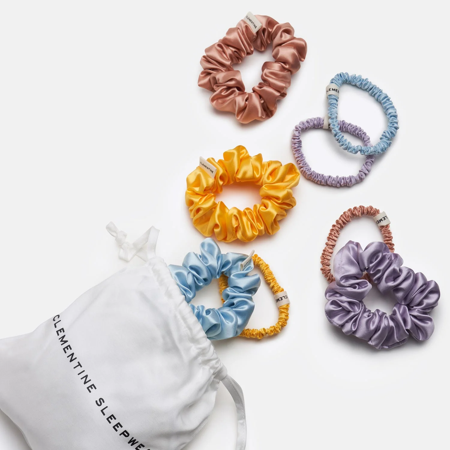 Organic Silk Scrunchie Pack - Image 17
