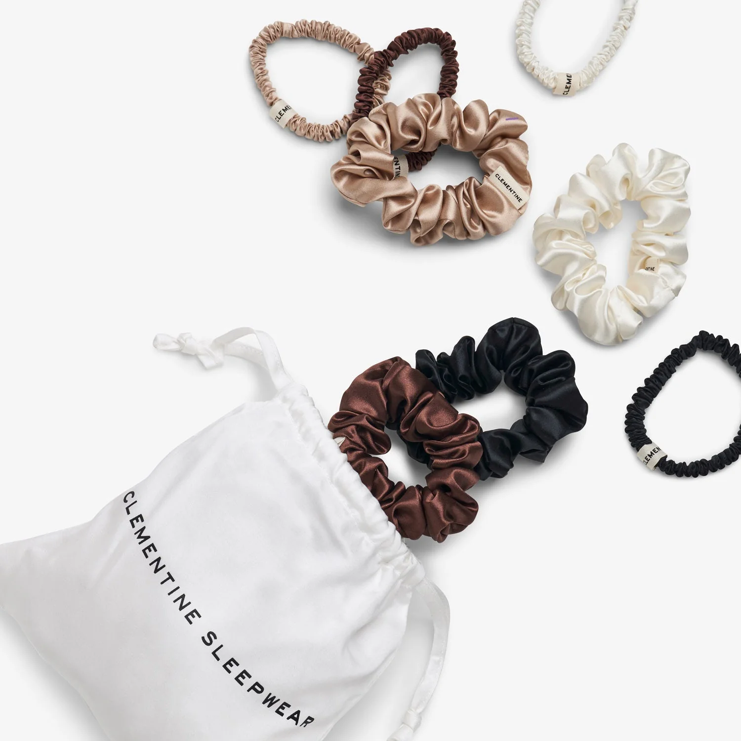 Organic Silk Scrunchie Pack - Image 29