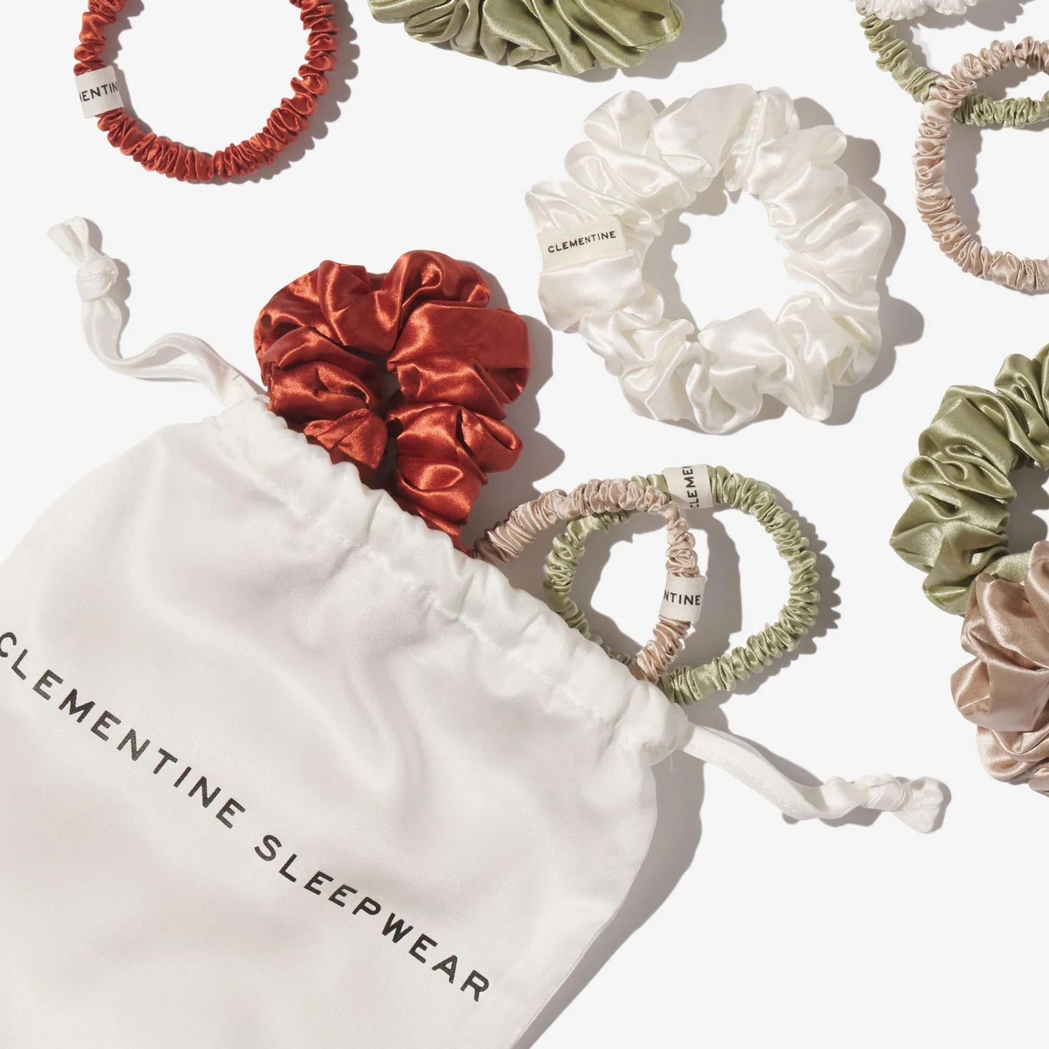 Organic Silk Scrunchie Pack - Image 30