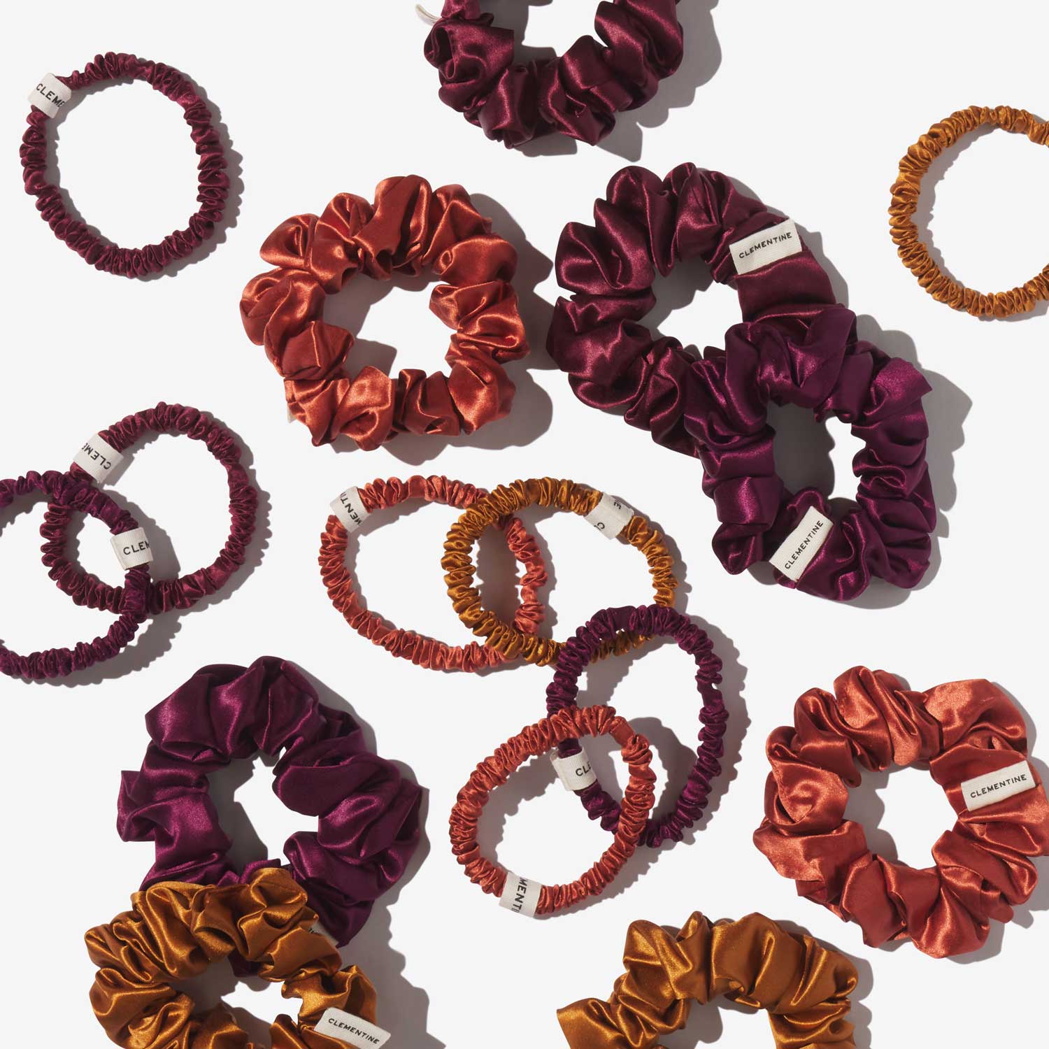 Organic Silk Scrunchie Pack - Image 33
