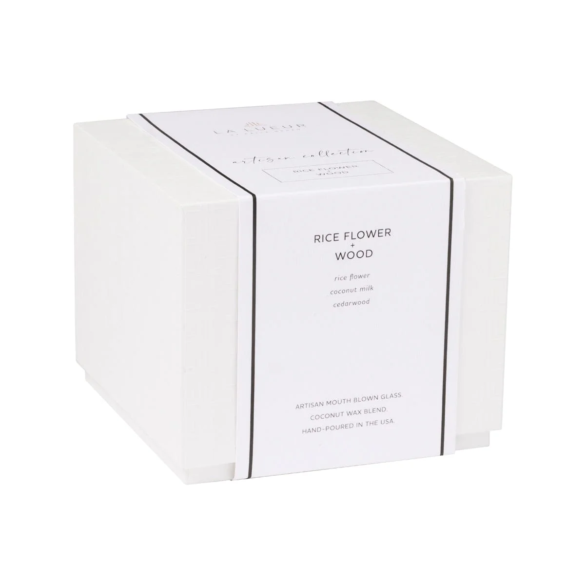 Rice Flower + Wood | 11 oz - Image 2