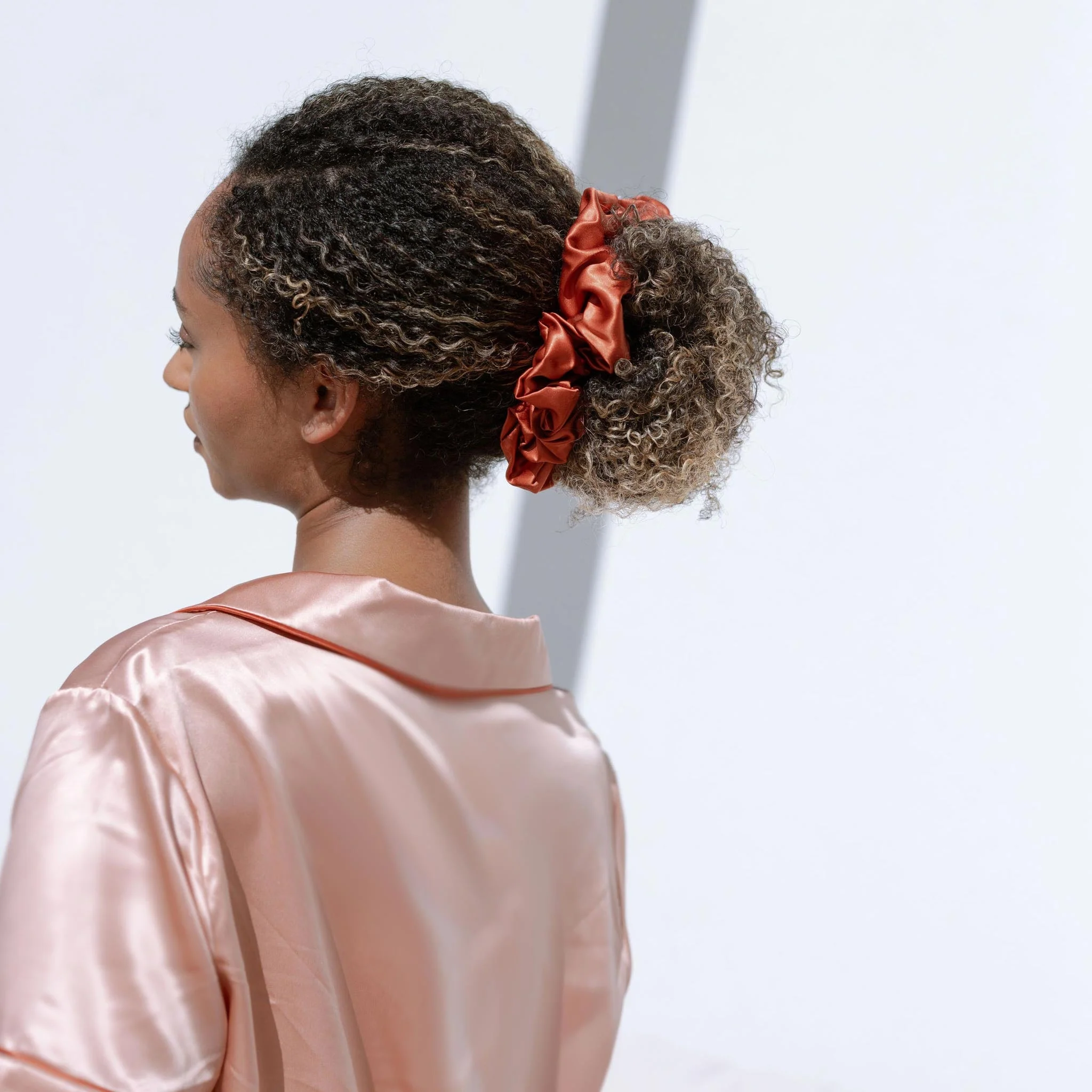 XL Organic Silk Scrunchie - Image 29