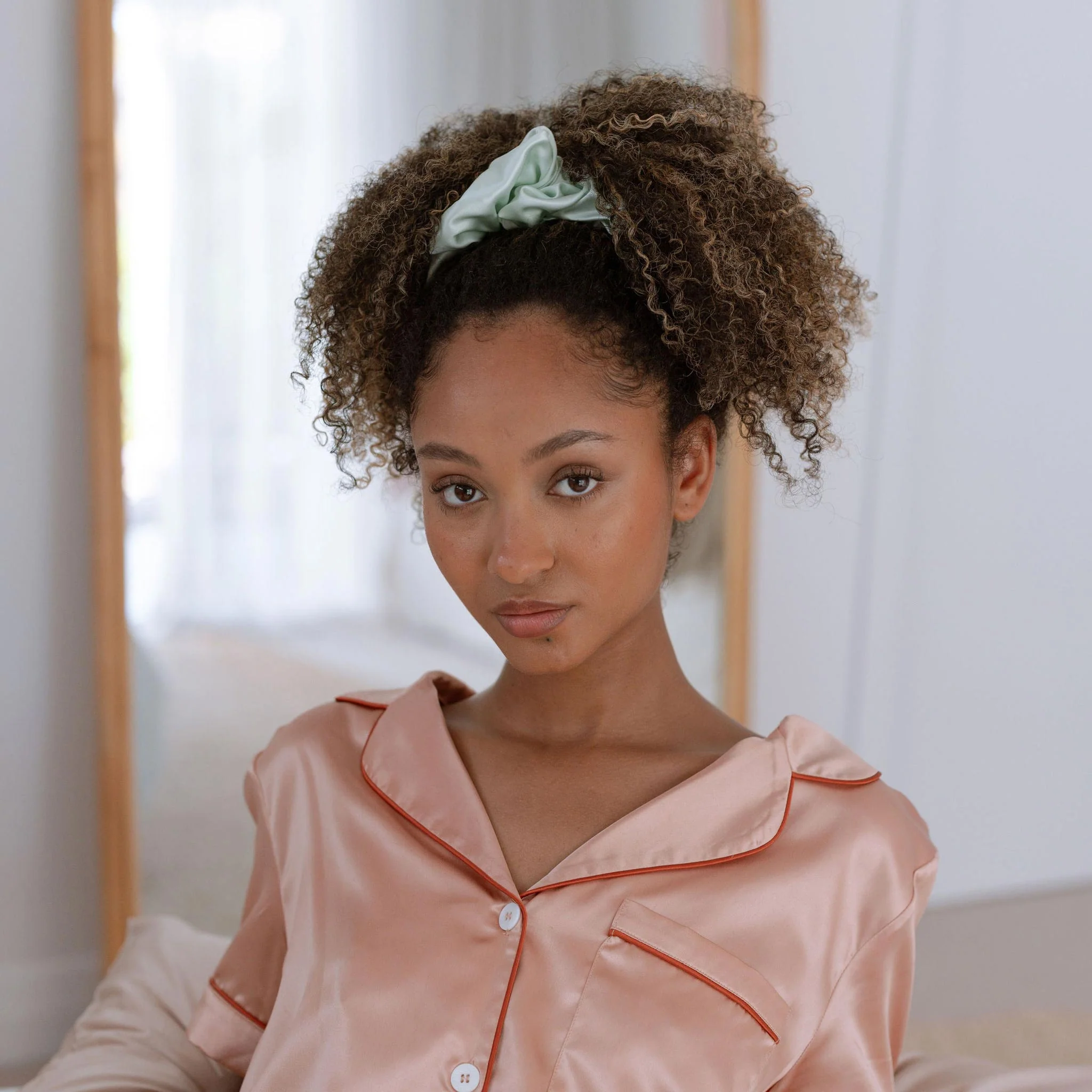 XL Organic Silk Scrunchie - Image 34