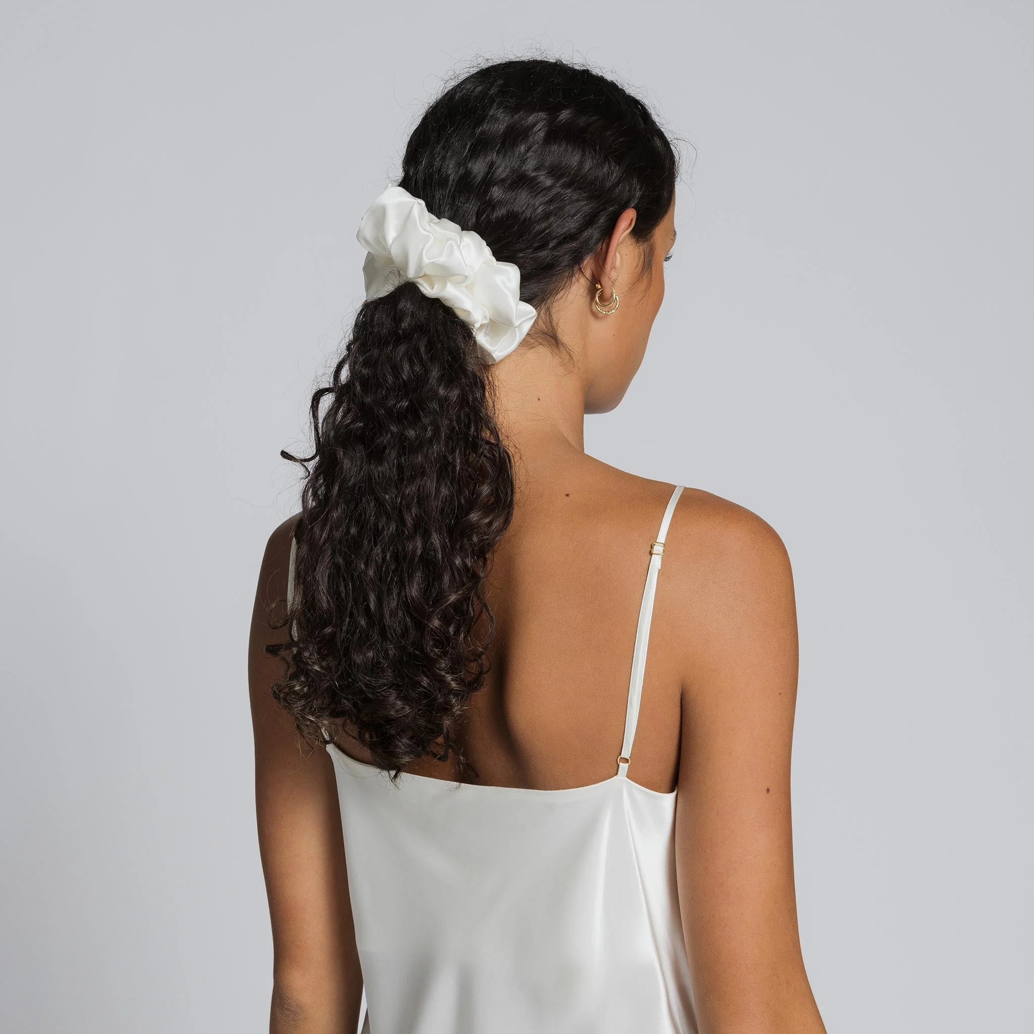 XL Organic Silk Scrunchie - Image 64